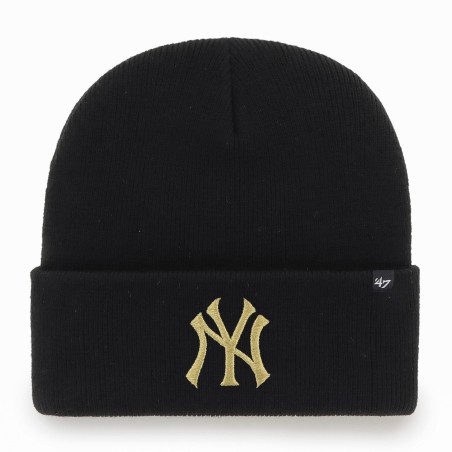 '47 MLB New York Yankees Metallic Haymaker Cuff Knit