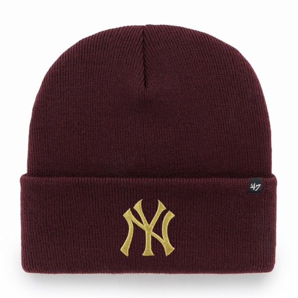 '47 MLB New York Yankees Metallic Haymaker Cuff Knit