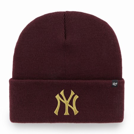 '47 MLB New York Yankees Metallic Haymaker Cuff Knit