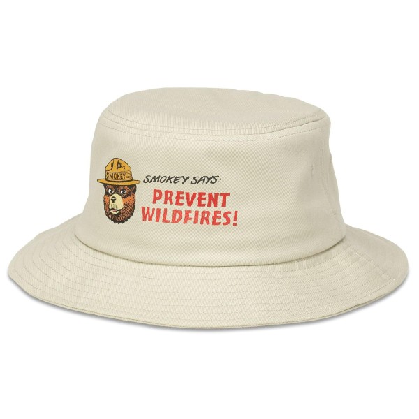 American Needle Twill Screen Bucket - Smokey The Bear