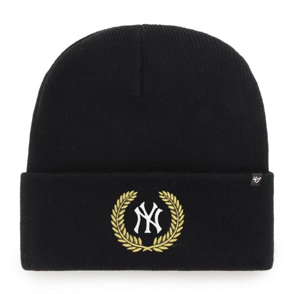 '47 MLB New York Yankees Laurel Metallic Cuff Knit