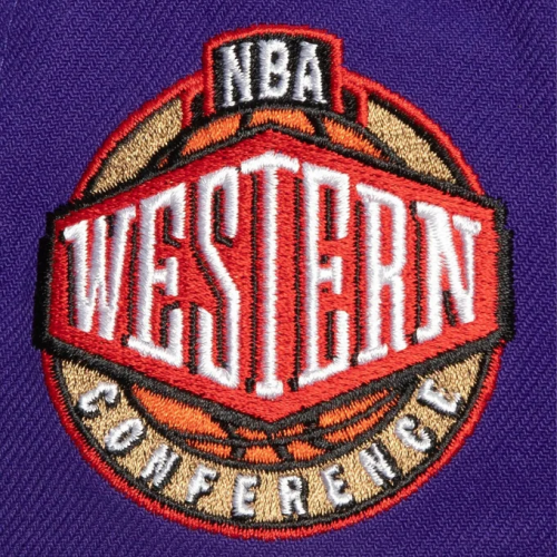 Mitchell & Ness NBA Los Angeles Lakers Conference Patch Snapback