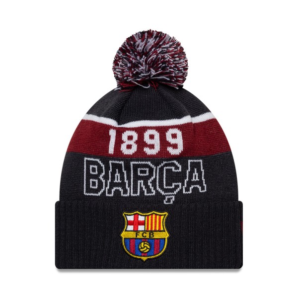 New Era FC Barcelona Sport 6 Dart Cuff Beanie