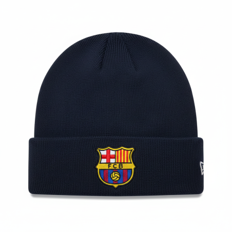 New Era FC Barcelona 6 Dart Cuff Beanie