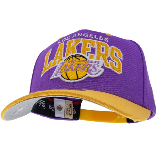 Mitchell & Ness NBA Los Angeles Lakers Team Arch Snapback