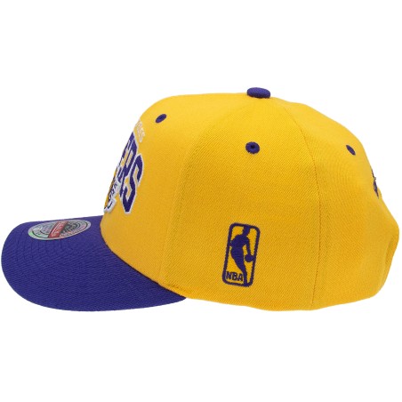 Mitchell & Ness NBA Los Angeles Lakers Team Arch Snapback