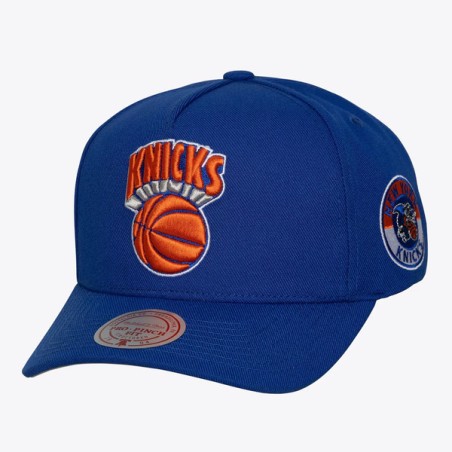 Mitchell & Ness NBA New York Knicks Double Clutch Pro Snapback HWC