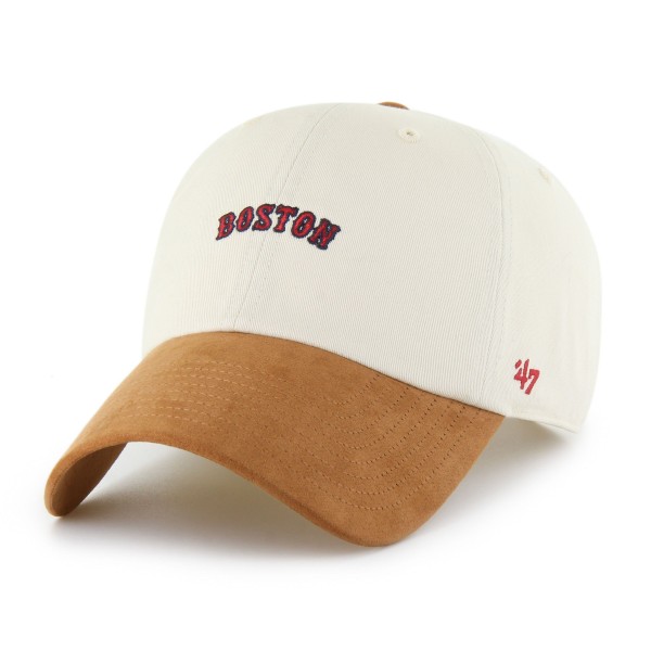 '47 MLB Boston Red Sox Mini Script Suede Visor Clean Up