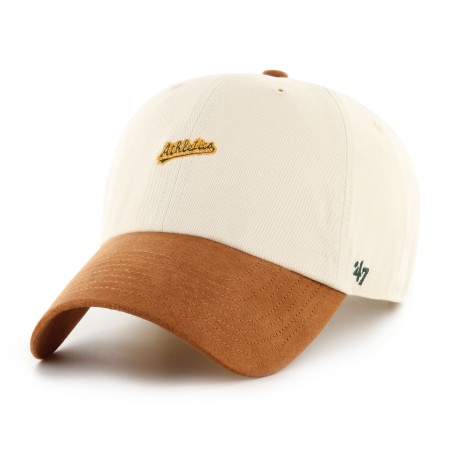 '47 MLB Athletics Mini Script Suede Visor Clean Up