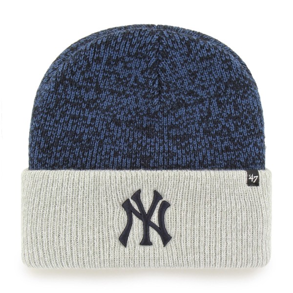 '47 MLB New York Yankees Two Tone Brain Freeze Cuff Knit